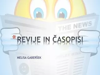 revije in asopisi