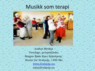 musikk som terapi