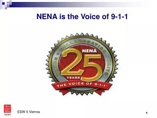 NENA is the Voice of 9-1-1