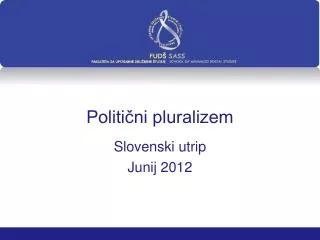 politi ni pluralizem