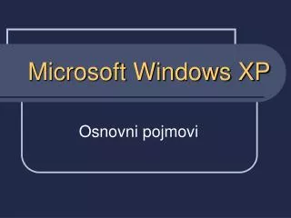 microsoft windows xp