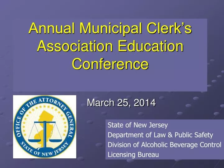 annual municipal clerk s association education conference