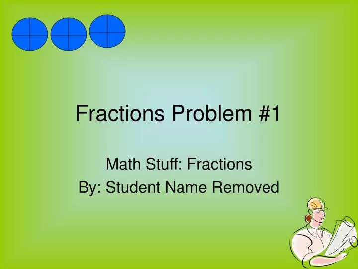 fractions problem 1
