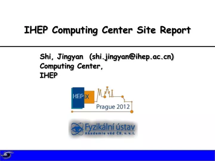 ihep computing center site report