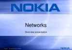 Networks - slide 1