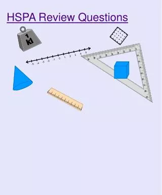 HSPA Review Questions
