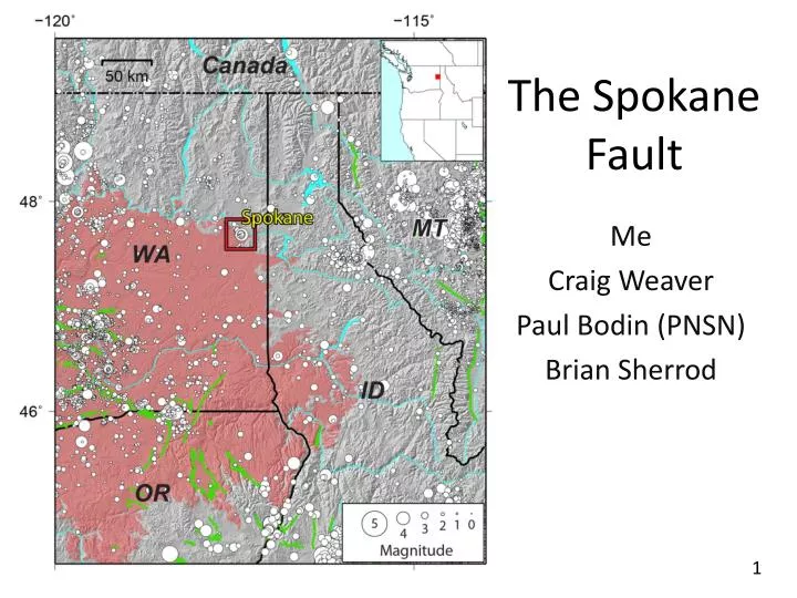 the spokane fault
