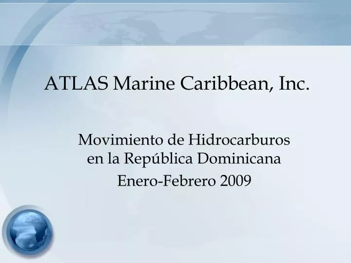 atlas marine caribbean inc