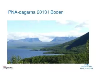 PNA- dagarna 2013 i Boden