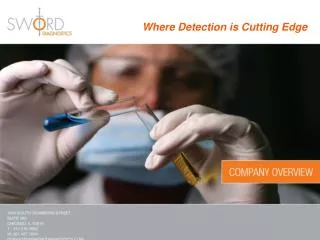 Where Detection is Cutting Edge
