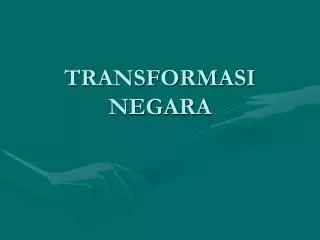 transformasi negara