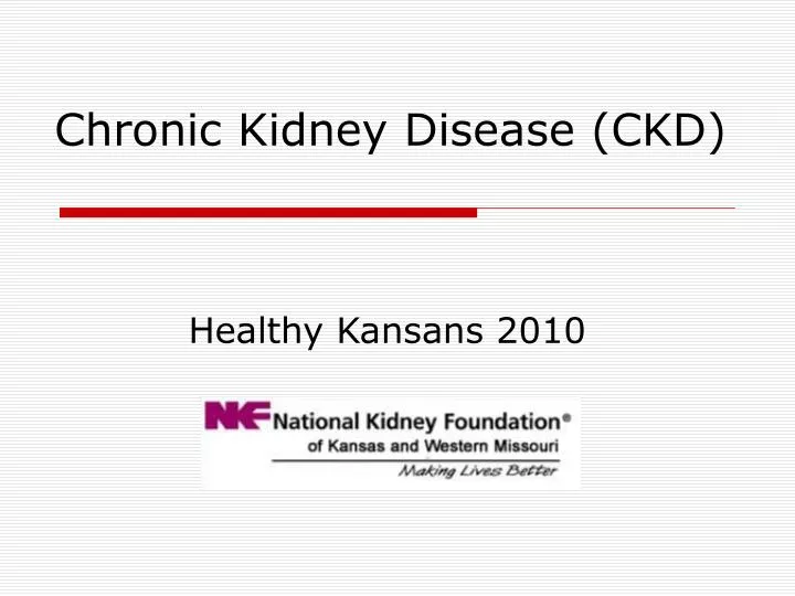 chronic kidney disease ckd