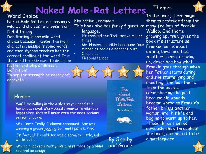 naked mole rat letters