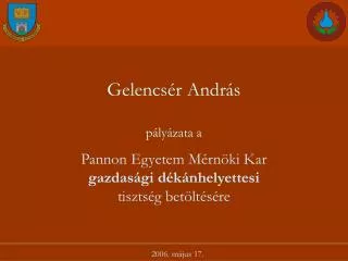 gelencs r andr s p ly zata a