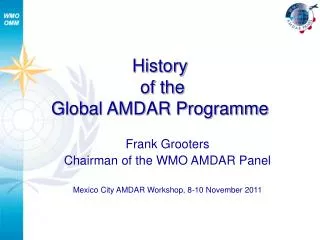 History of the Global AMDAR Programme