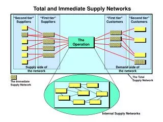 Total and Immediate Supply Networks