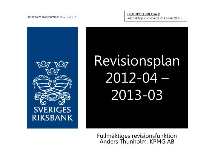 revisionsplan 2012 04 2013 03