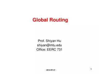 Global Routing