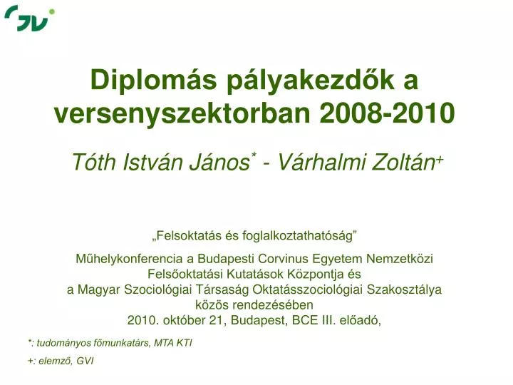 diplom s p lyakezd k a versenyszektorban 2008 2010