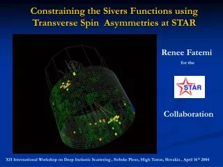 Constraining the Sivers Functions using Transverse Spin Asymmetries at STAR