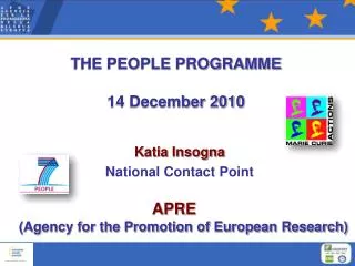 APRE (Agency for the Promotion of European Research)
