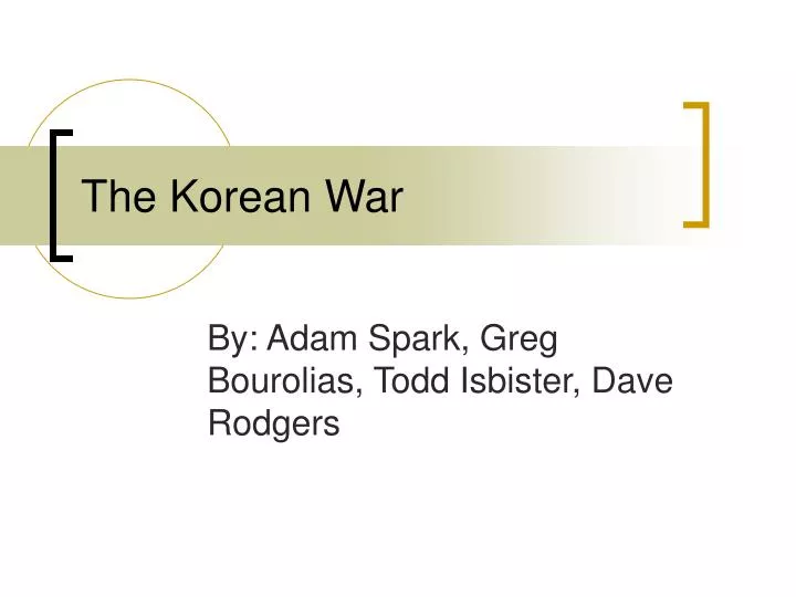 the korean war