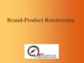 Brand-Product Relationship