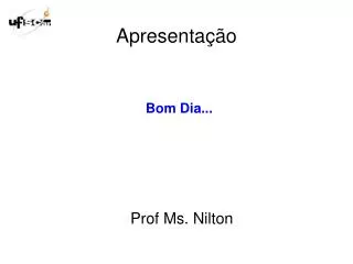 apresenta o bom dia