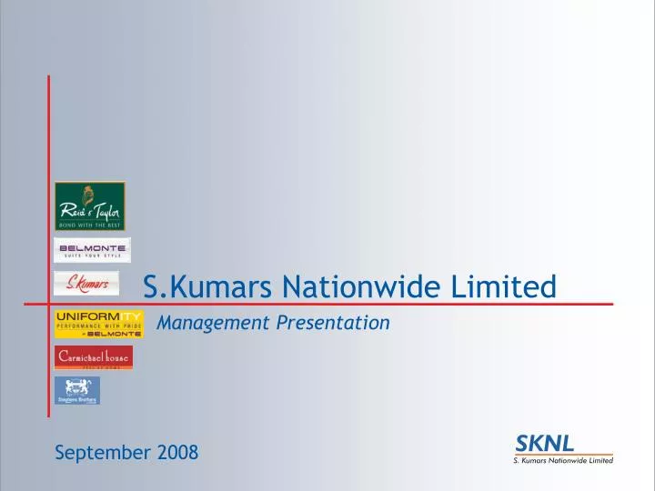 s kumars nationwide limited