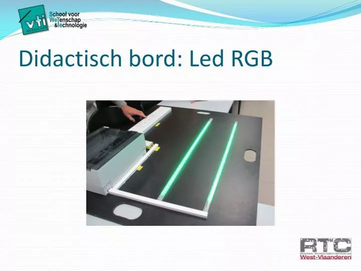 didactisch bord led rgb