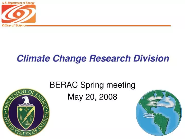 climate change research division
