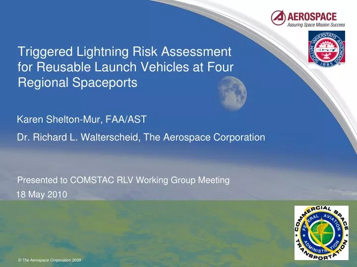 triggered lightning risk assessment for reusable launch vehicles at four regional spaceports