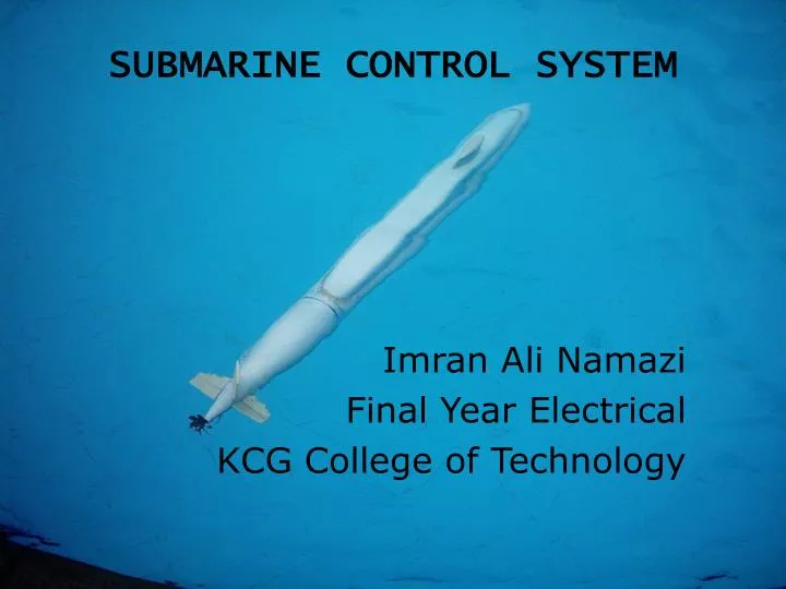 submarine control system