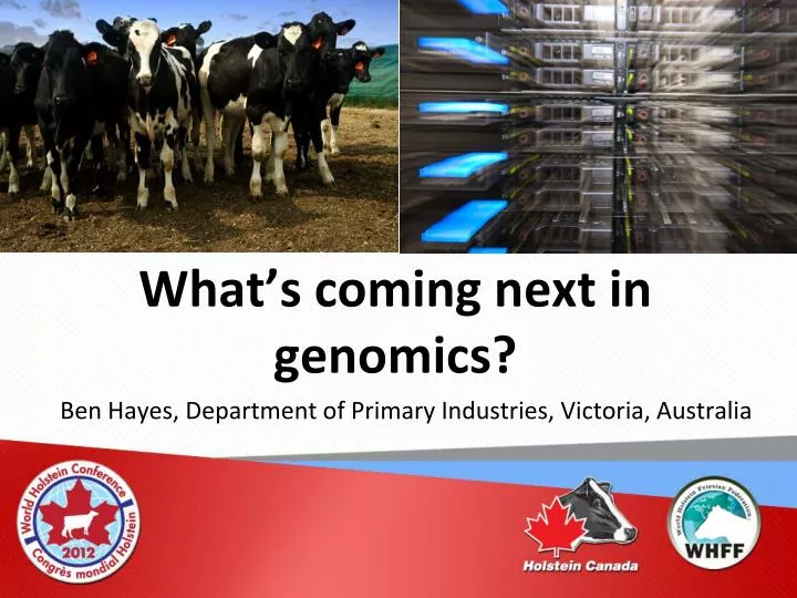 what s coming next in genomics