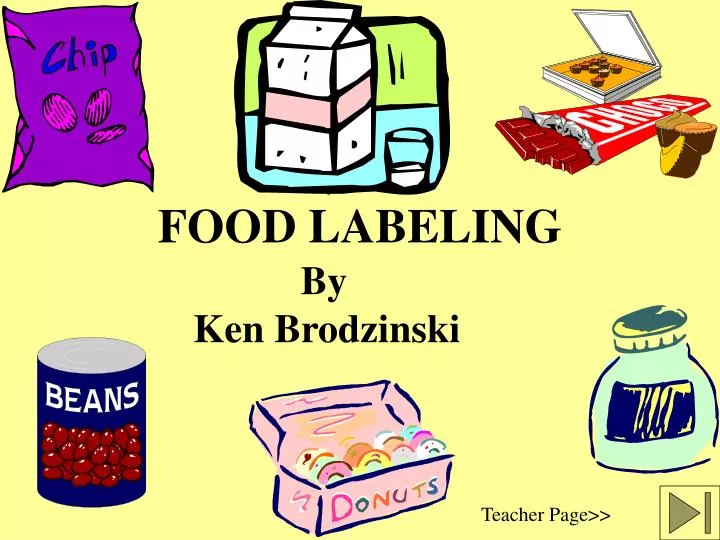 food labeling