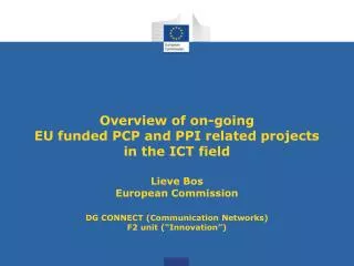 Examples first EU funded cross-border PCPs Ageing well