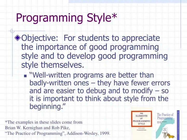 programming style