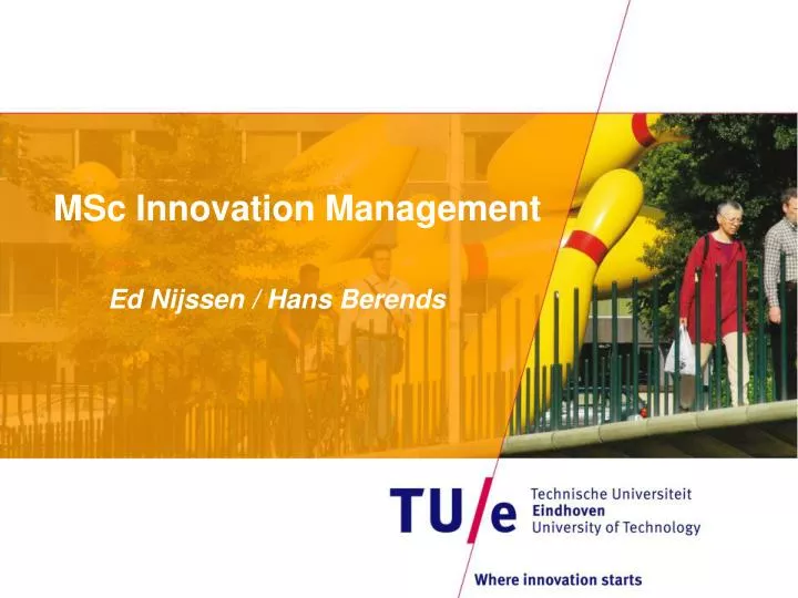 msc innovation management