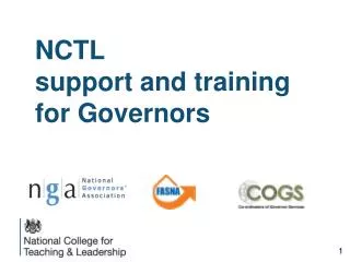 NCTL support and training for Governors