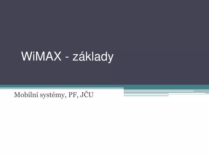 wimax z klady