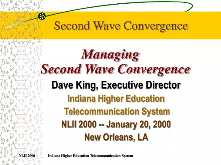 second wave convergence