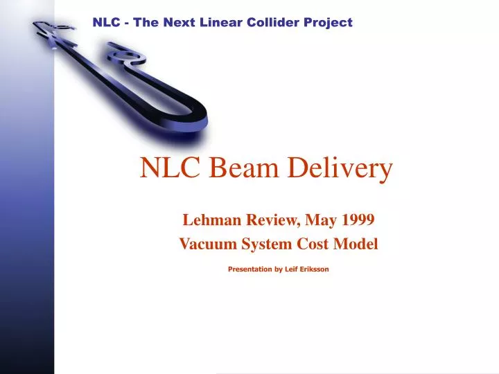 nlc beam delivery