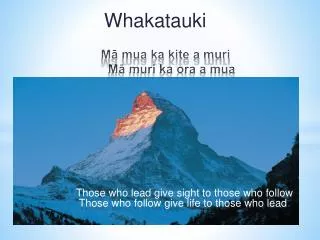 PPT - Whakatauki PowerPoint Presentation, free download - ID:2247849