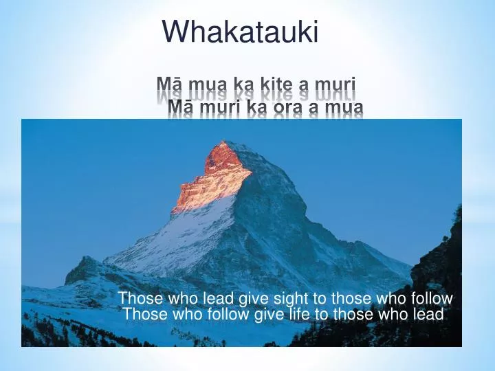 whakatauki