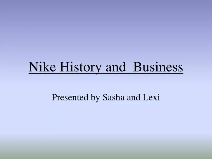 nike history and business