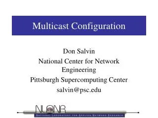 Multicast Configuration