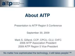 About AITP