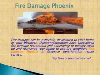 Fire Damage Phoenix