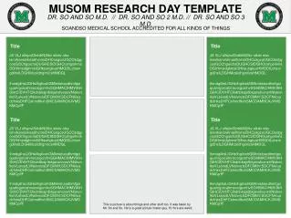 musom research day template