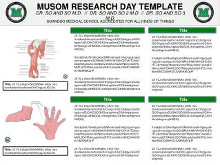 musom research day template